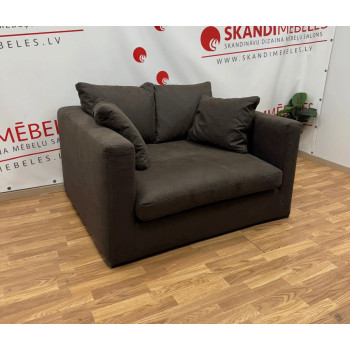 Krēsls XL COMFY (1,5seater)(Tumši brūns)